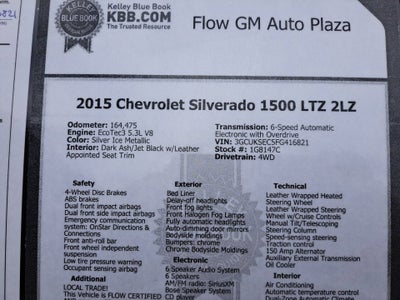 2015 Chevrolet Silverado 1500 LTZ