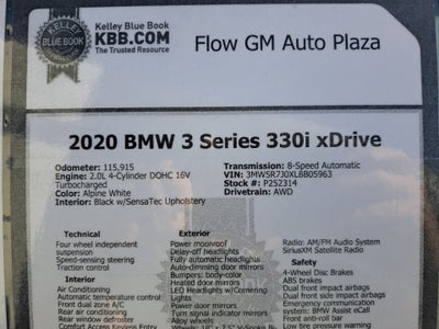 2020 BMW 3 Series 330i xDrive