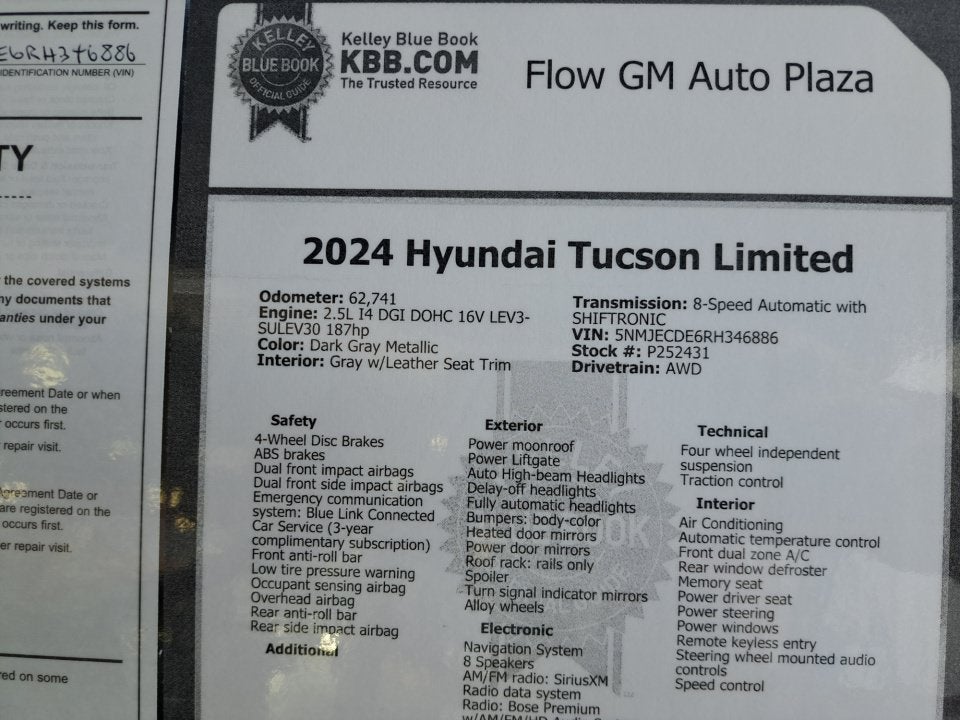 2024 Hyundai Tucson Limited