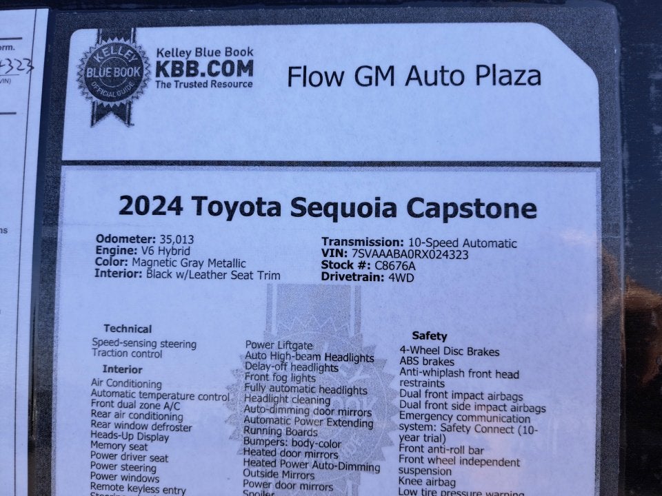 2024 Toyota Sequoia SR5