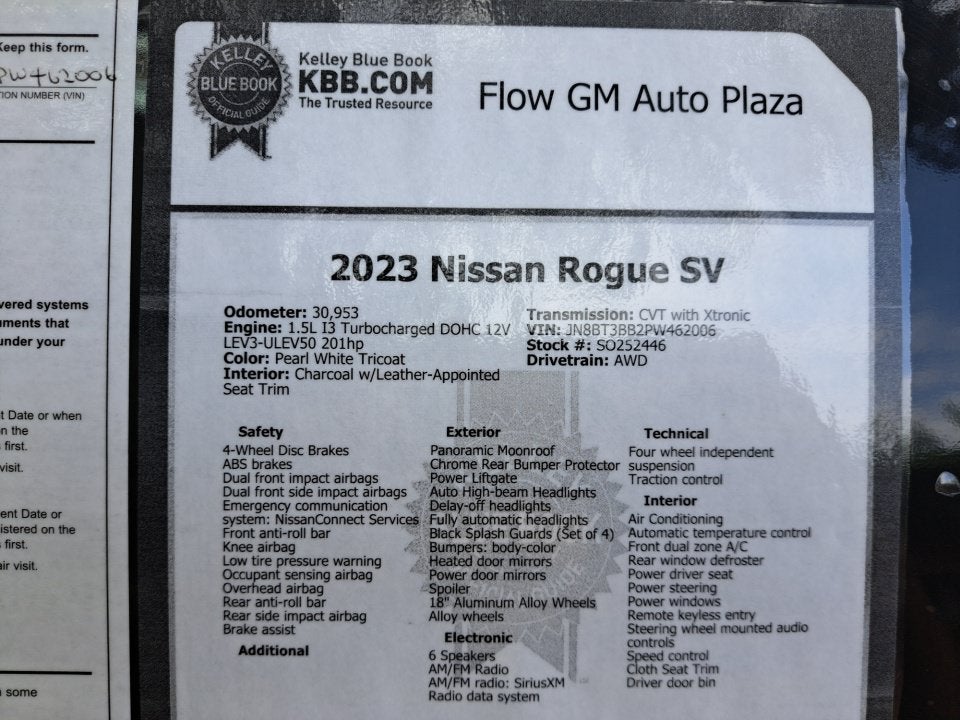 2023 Nissan Rogue SV Intelligent AWD