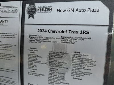 2024 Chevrolet Trax 1RS