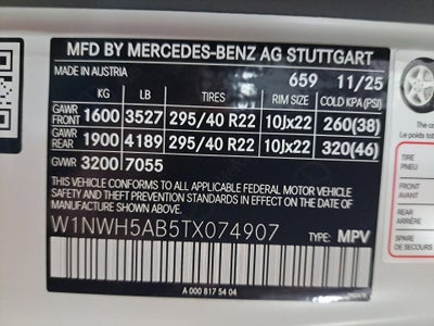 2026 Mercedes-Benz G-Class AMG® G 63