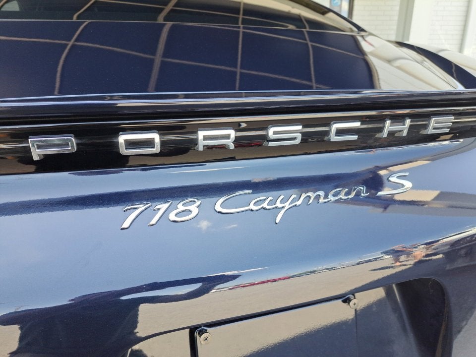 2017 Porsche 718 Cayman S