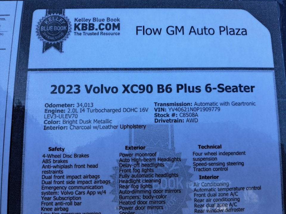 2023 Volvo XC90 Plus