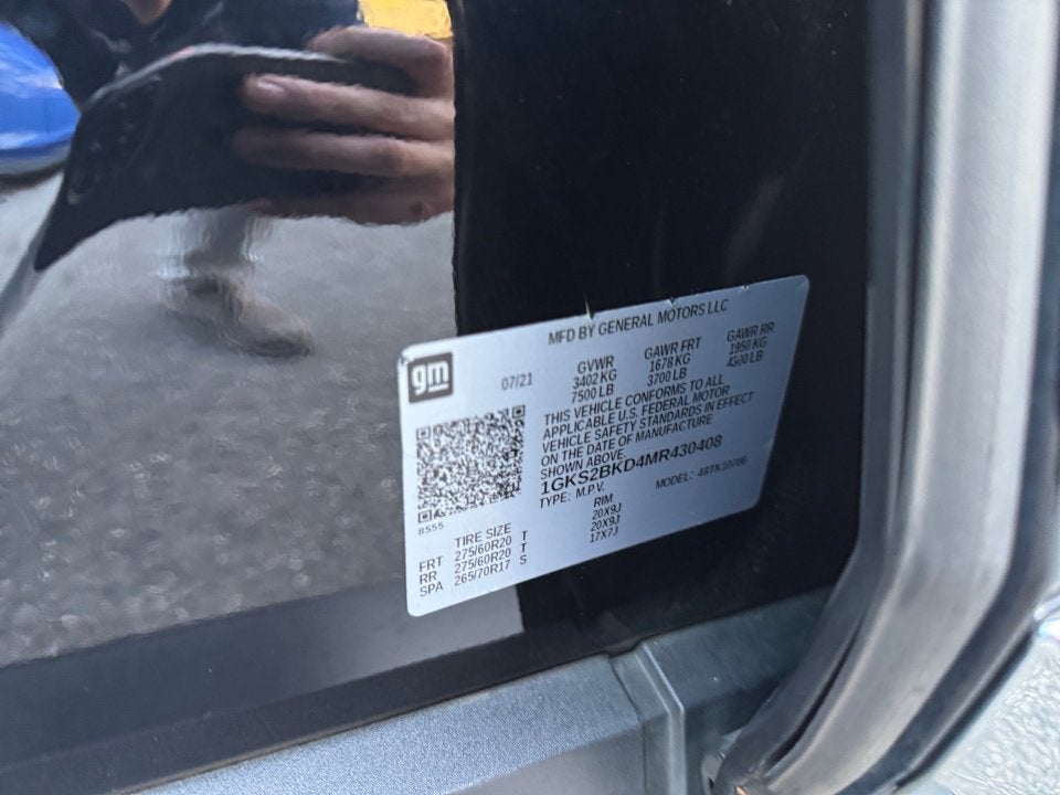 2021 GMC Yukon SLT