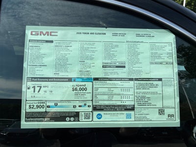 2026 GMC Yukon Elevation