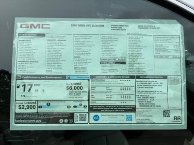 2026 GMC Yukon Elevation