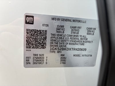 2026 GMC Yukon Elevation