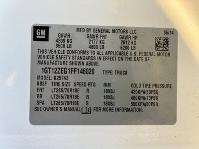 2015 GMC Sierra 2500 HD SLT