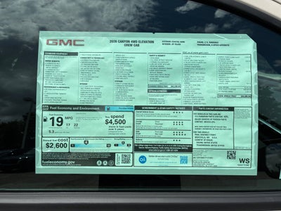2026 GMC Canyon Elevation