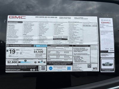 2026 GMC Canyon AT4