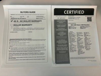 2021 GMC Sierra 1500 Elevation