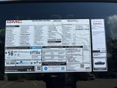 2026 GMC Sierra 1500 Denali