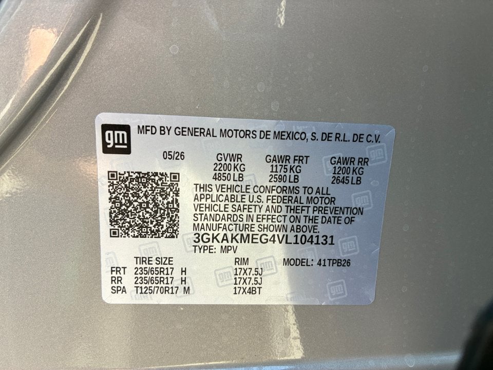 2027 GMC Terrain Elevation