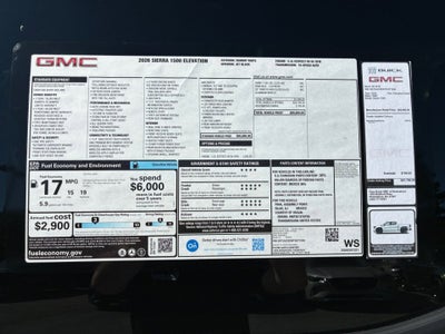 2026 GMC Sierra 1500 Elevation