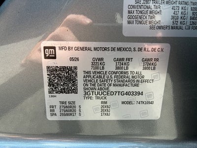 2026 GMC Sierra 1500 Elevation
