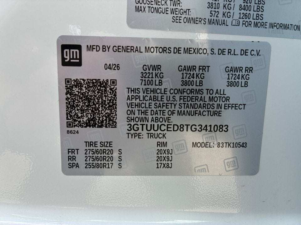 2026 GMC Sierra 1500 Elevation