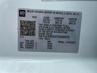 2026 GMC Sierra 1500 SLT