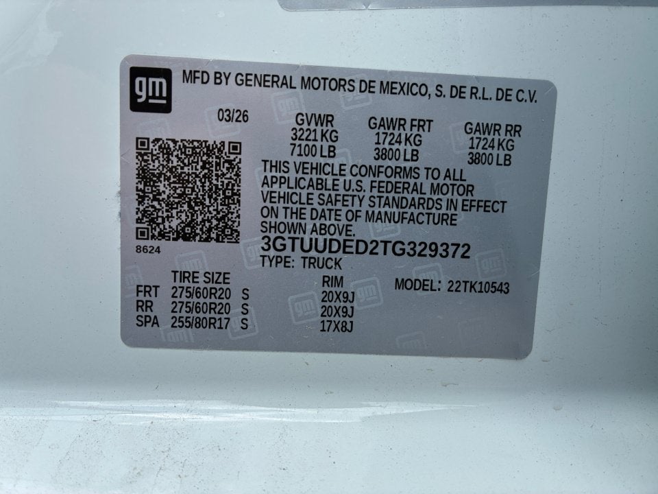 2026 GMC Sierra 1500 SLT