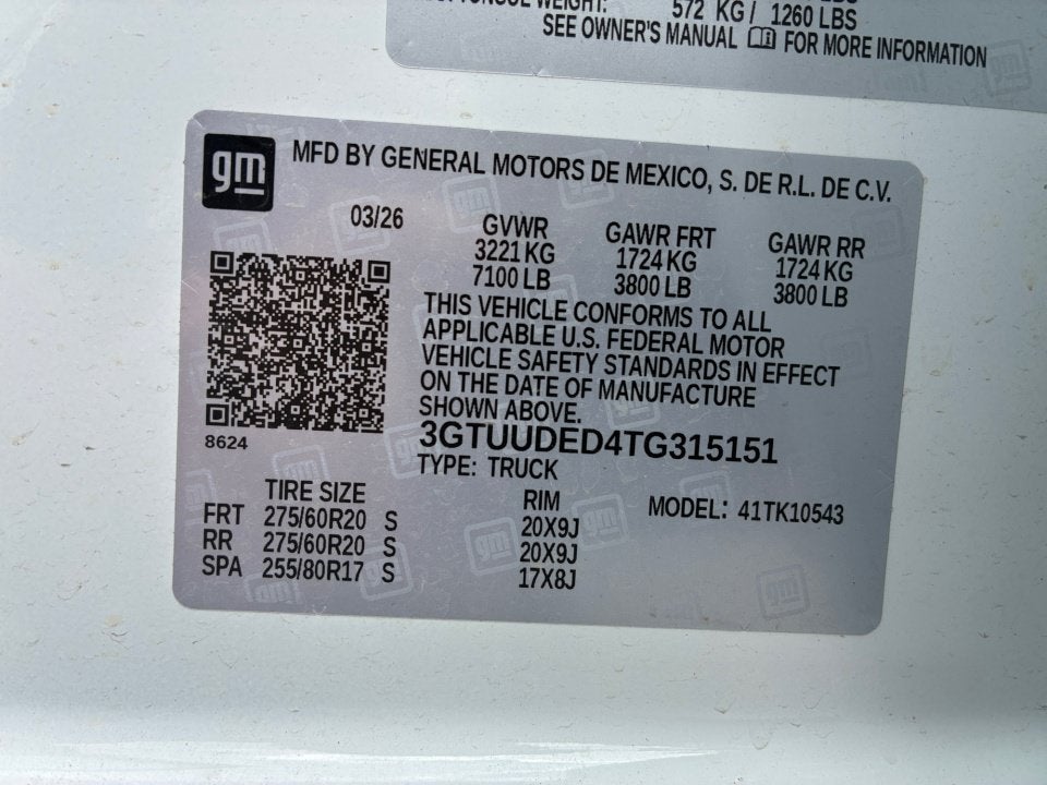 2026 GMC Sierra 1500 SLT