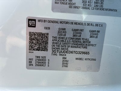2026 GMC Sierra 1500 SLT