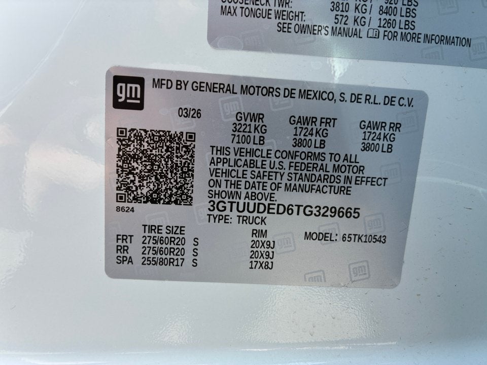2026 GMC Sierra 1500 SLT