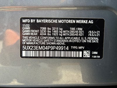 2023 BMW X7 xDrive40i
