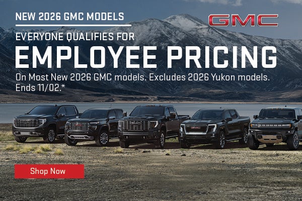 GMC Employee Pricing