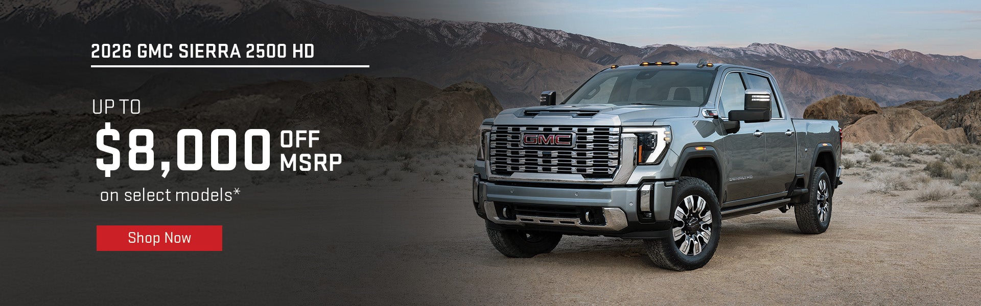 2026 GMC Sierra 2500 HD